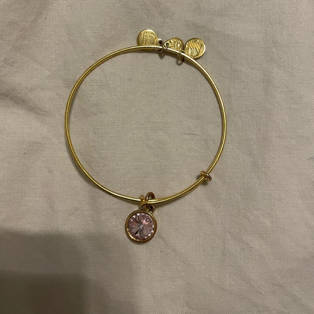 Gold Alex and Ani - June Birthstone